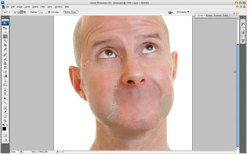 Without Face: Photoshop Cheating 07